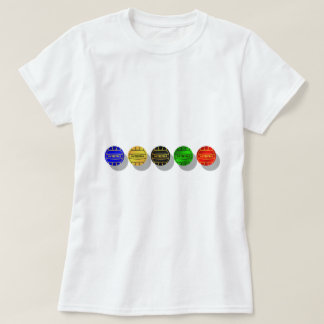 Waterpolo-spelers en waterpolo-spelers t-shirt