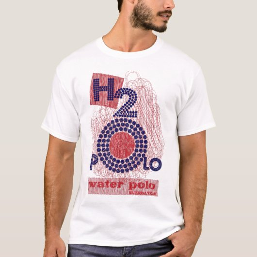 waterpolo t-shirt (Voorkant)