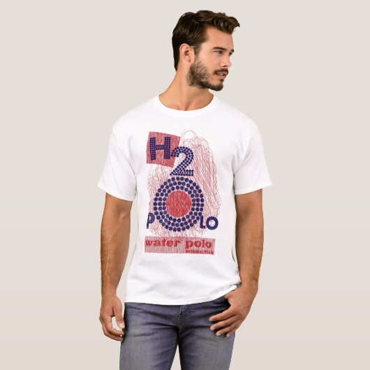 waterpolo t-shirt (Voorkant volledig)