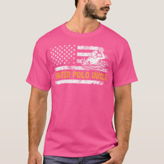 Waterpolo Uncle US Vlag Uncle van een waterpolo T-shirt