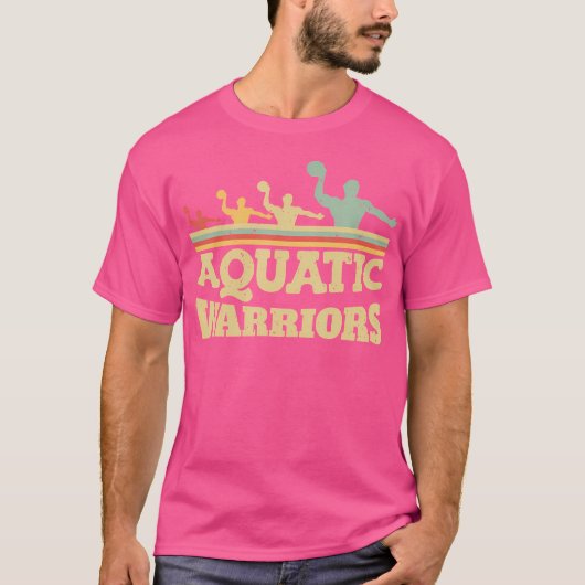 Waterpolo voor waterkrijgers t-shirt (Voorkant)