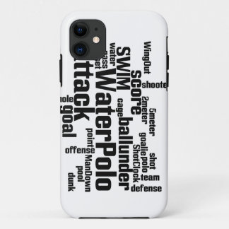 Waterpolo Word Cloud Phone Case