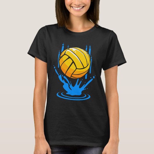 Waterpolobalteam Watersportzwembad T-shirt (Voorkant)