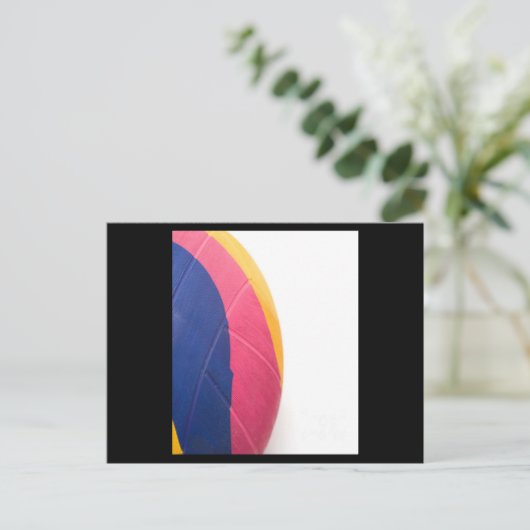 Waterpolobalzwemmen, komeet atleet briefkaart (Staand voorkant)