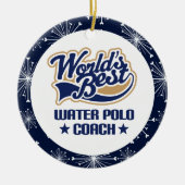 Waterpolocoach Gift Ornament (Voorkant)