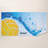Waterpolodoek Strandlaken (Voorkant)