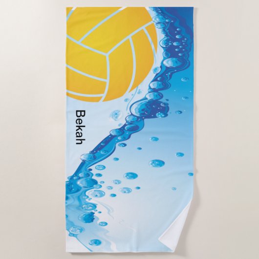 Waterpolodoek Strandlaken (Voorkant)