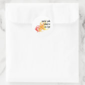 Waterpololagen zijn heet ronde sticker (Tas)
