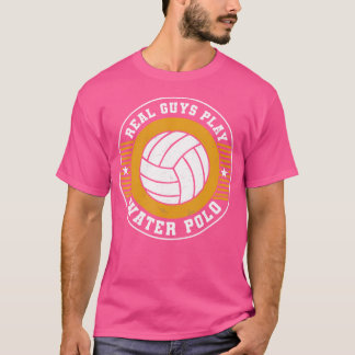 Waterpolospeler Echte jongens spelen waterpolo T-shirt