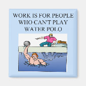 waterpolospelers magneet (Voorkant)