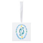 Waterpolospelers zijn mermaïden in de strijd decoratie (Rechts)