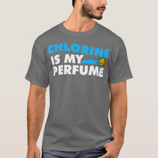 Waterpoloteam Waterpolo Chlorine is mijn parfum T-shirt
