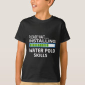 Waterpolovaardigheden installeren t-shirt (Voorkant)