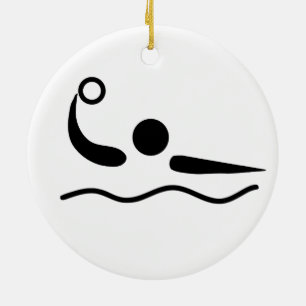 Waterpolowaterfotogram Keramisch Ornament