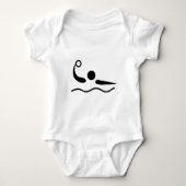 Waterpolowaterfotogram Romper (Voorkant)