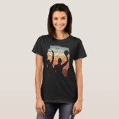 Waterpolowaterspeler afspelen t-shirt (Voorkant volledig)