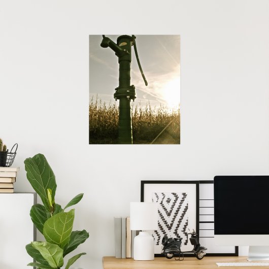  waterpomp | POSTER (Thuiskantoor)