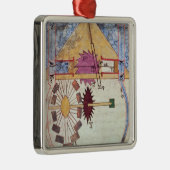 Waterpomp uit het 'Boek van de Ingenieure Kennis' Metalen Ornament (Rechts)