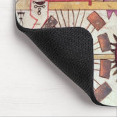 Waterpomp uit het 'Boek van de Ingenieure Kennis' Muismat (Hoek)