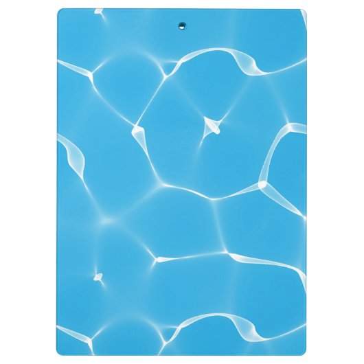 Waterpoolcoach Klembord voor aangepaste naam (Achterkant)