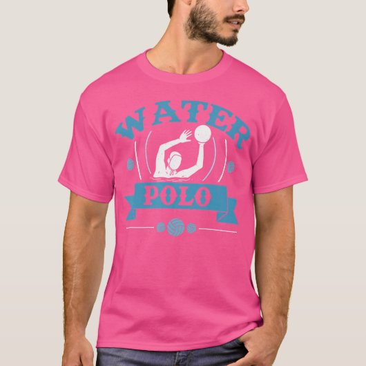 Waterpoostoopspeler T-shirt (Voorkant)