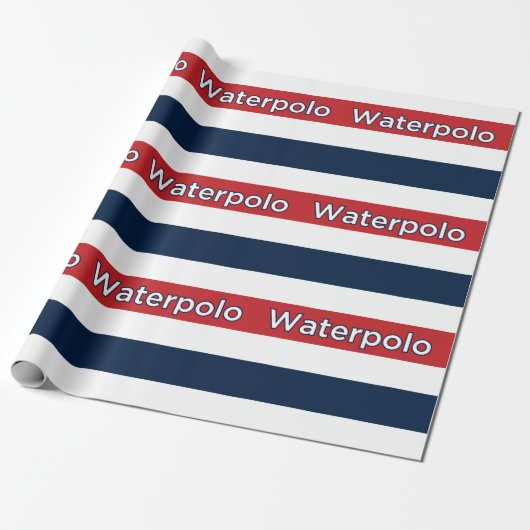 Waterpootpapier Cadeaupapier (Uitgerold)