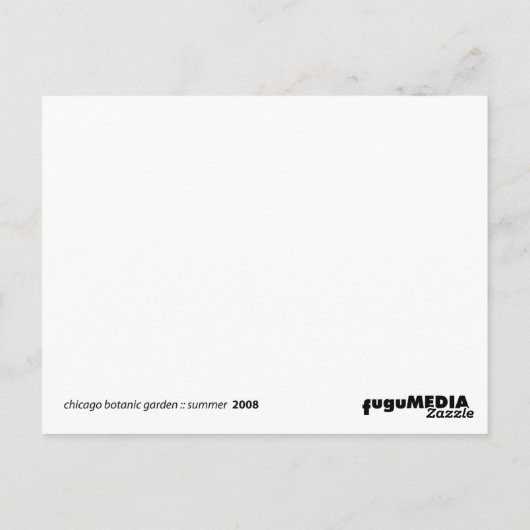 waterpoottuin briefkaart (Achterkant)