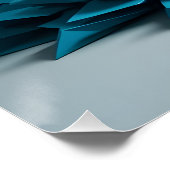 Waterportret van Blockscape Perfect Poster (Hoek)