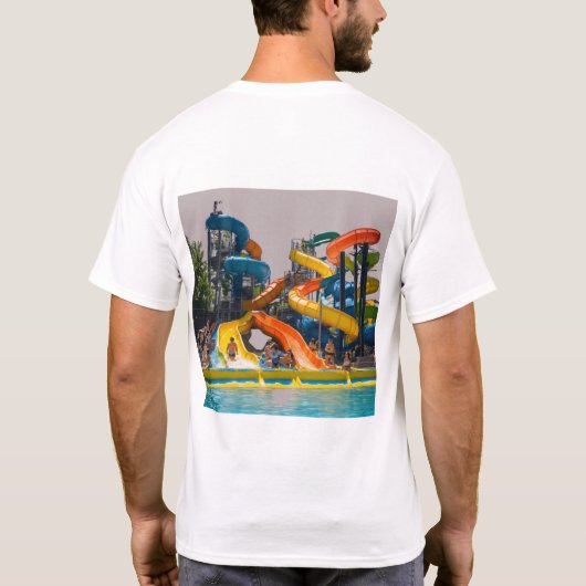 "Waterpretpark" T-shirt (Achterkant)