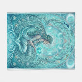 Waterpriesteres Fleece Deken (Voorkant (Horizontaal))