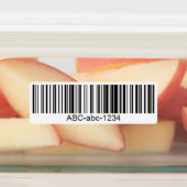 Waterproof Custom Barcode Label for Any Surfaces (Aangebracht)