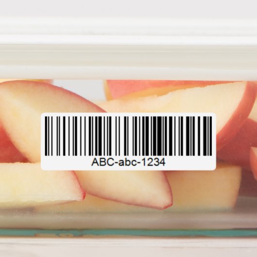 Waterproof Custom Barcode Label for Any Surfaces (Aangebracht)