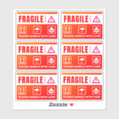 Waterproof Fragile Stickers (Handle with Care) (Vel)