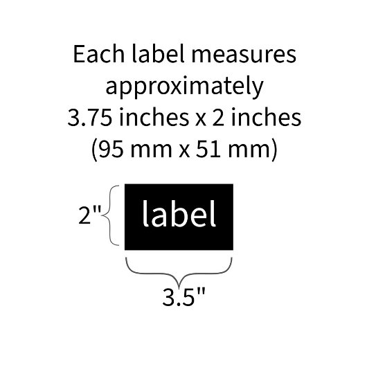 Waterproof Ivory Gold Foil Dropper Bottle Label