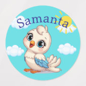  Waterproof Name Labels for Baby & Kids (Design 1)