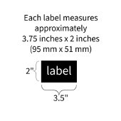 Waterproof Pink Gold Glitter Dropper Bottle Label