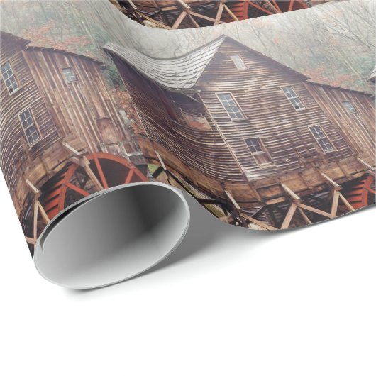 Waterrad Cadeaupapier (Rol Hoek)