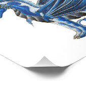 WaterRaven Dragon Foto Afdruk (Hoek)