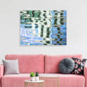 Waterreflectie canvas print (Insitu (Woonkamer))