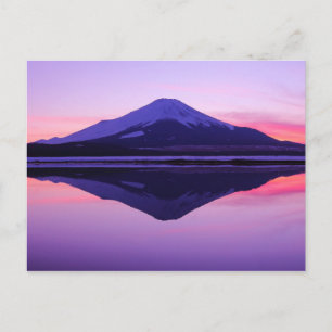 Waterreflecties "Sakasa-Fuji" Briefkaart