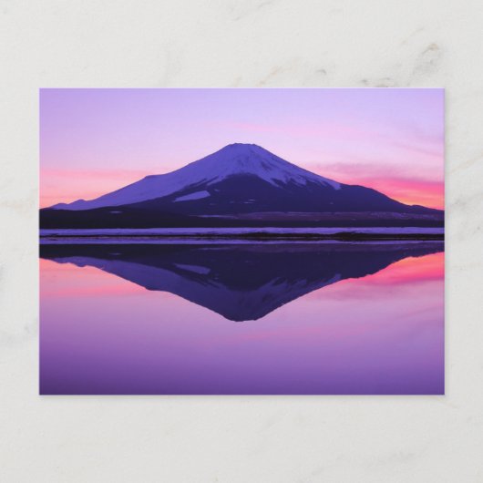 Waterreflecties | "Sakasa-Fuji" Briefkaart (Voorkant)