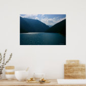 Waterreservoir in Montenegro Poster (Keuken)