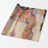 Waterreservoirs, Gustav Klimt Cadeaupapier (Uitgerold)