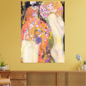 Waterreservoirs, Gustav Klimt Canvas Afdruk (Insitu (Woonkamer))