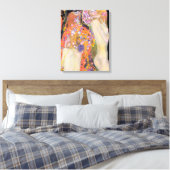 Waterreservoirs, Gustav Klimt Canvas Afdruk (Insitu (Slaapkamer))