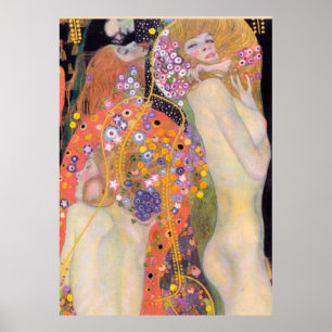 Waterreservoirs, Gustav Klimt Poster