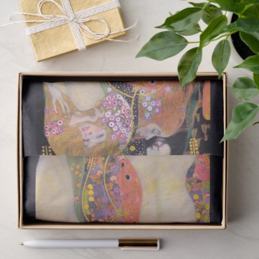 Waterreservoirs, Gustav Klimt Tissuepapier (Geschenk)