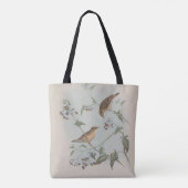 Waterrietzanger door John Gould Tote Bag (Achterkant)