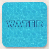 Waterrimpels Drankjes Onderzetter (Voorkant)