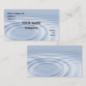 Waterrimpels Visitekaartje (Voorkant / Achterkant)